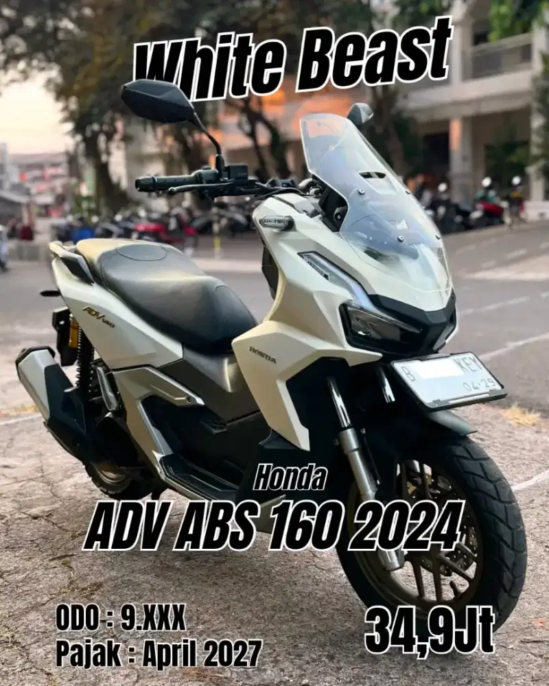 Cash Only Honda ADV 160cc ABS 2024