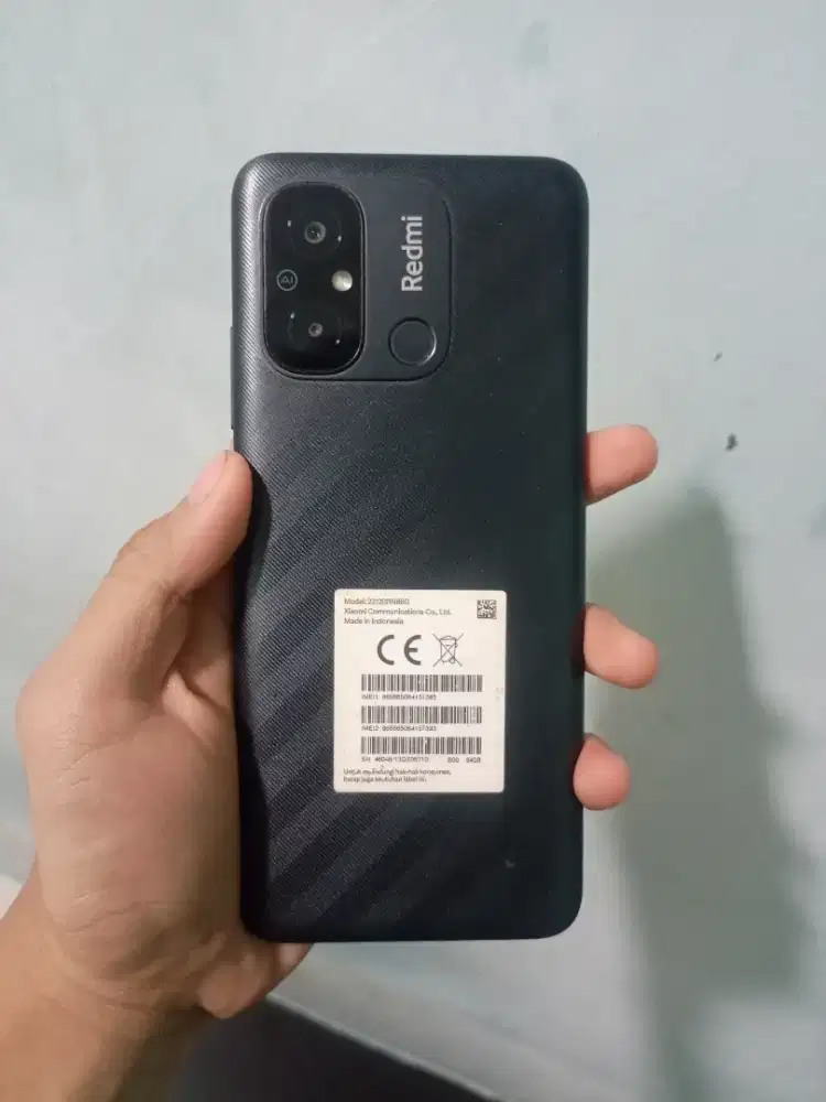 Redmi 12c hitam