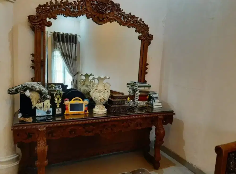 meja kaca konsole