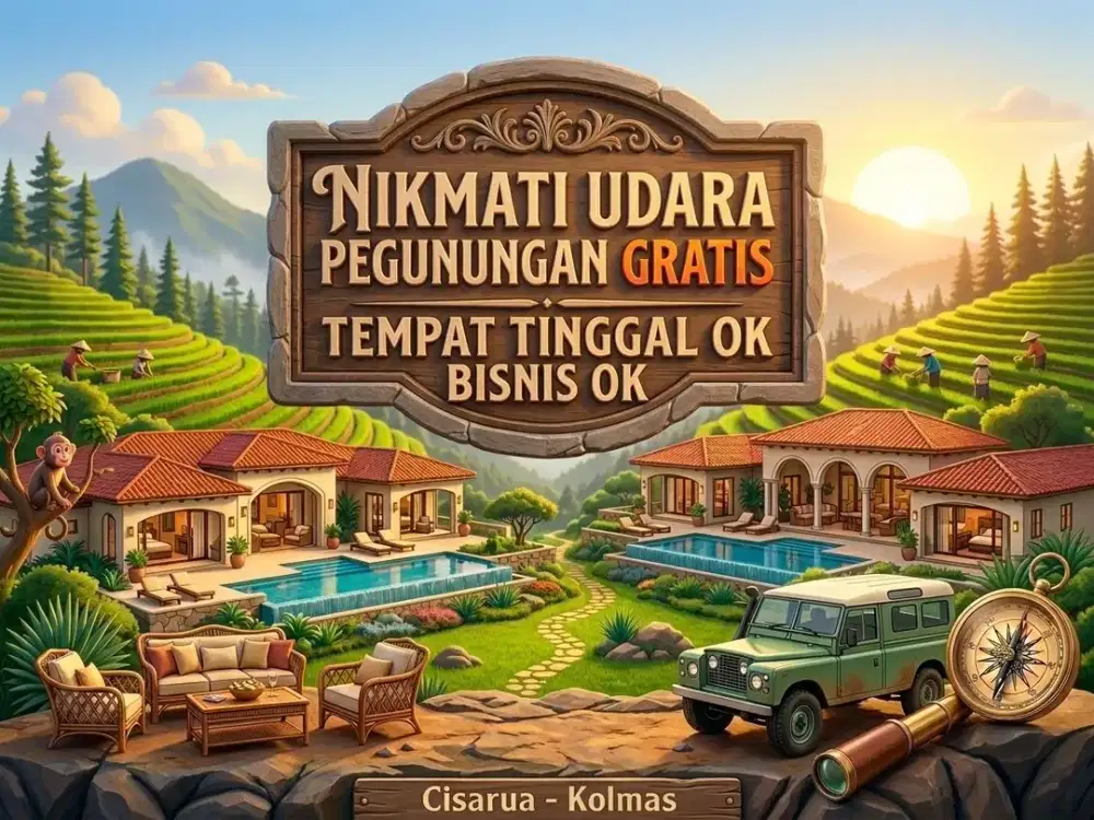 JUAL RUMAH DI CISARUA,KOLMAS, BANDUNG BARAT.