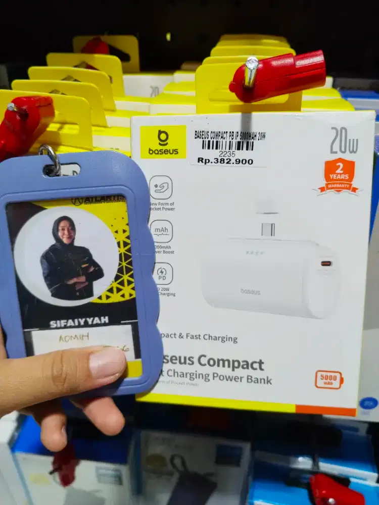 BASEUS COMPACT PB IP 5000MAH 20W | ATLANTIS DAHSYAT
