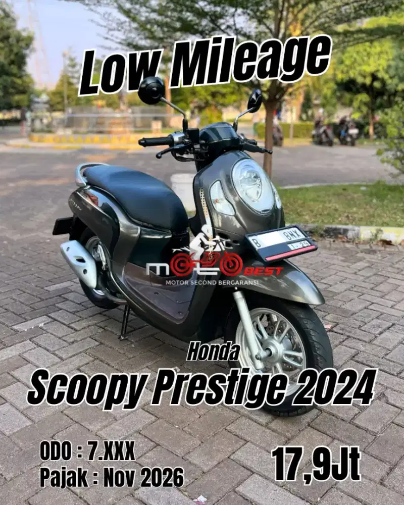 Scoopy 110cc Stylish Keyless 2024
