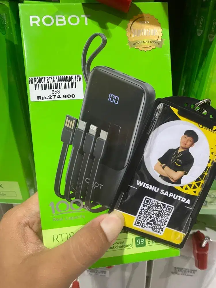 PB ROBOT RT102 10.000MAH|ATLANTIS DAHSYAT