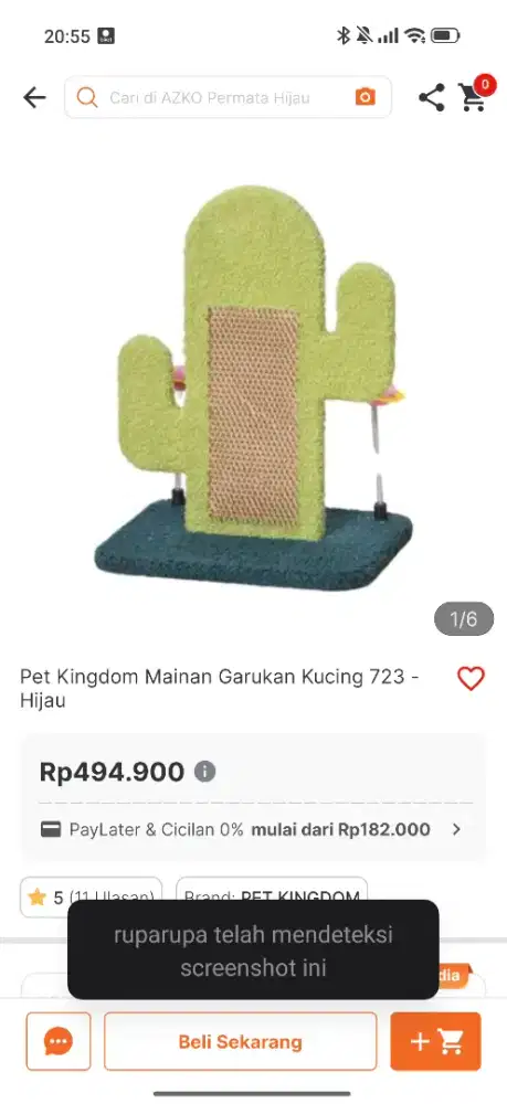 Garukan & mainan kucing