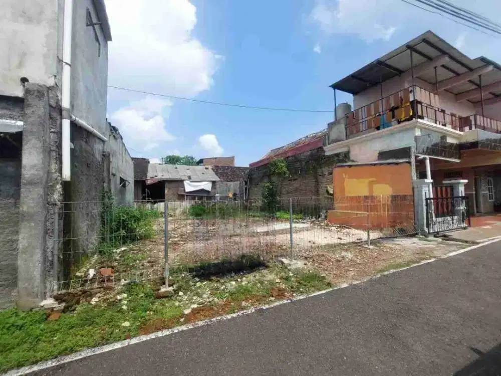 Tanah Siap Bangun Dekat Jalan Raya di Kerten