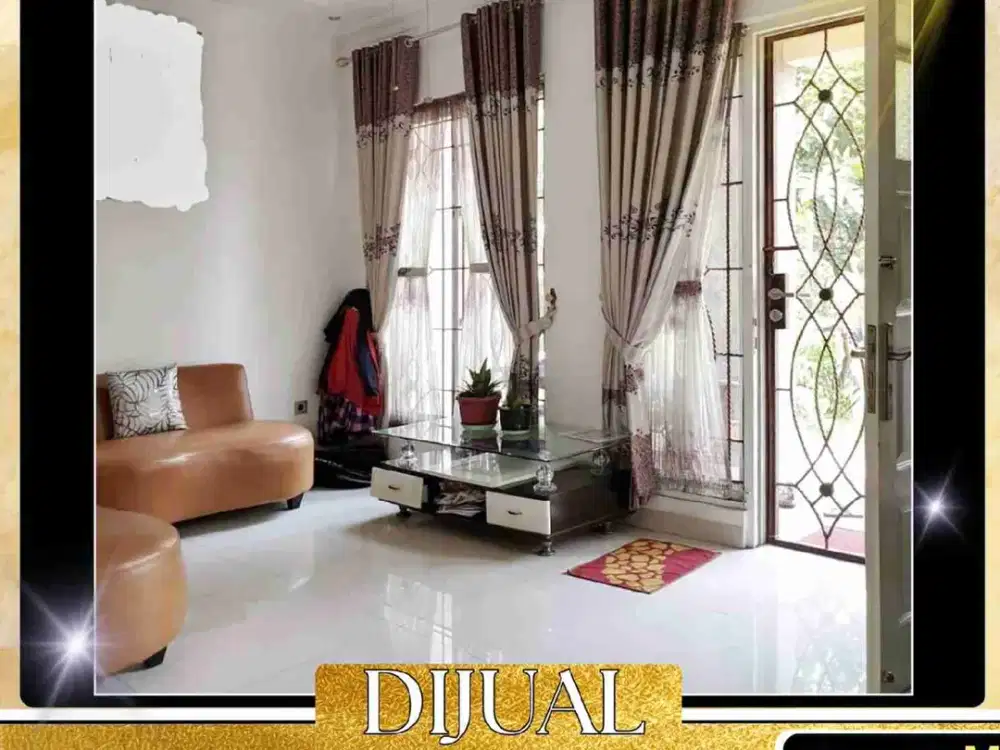 DIJUAL CEPAT RUMAH 2,5 LANTAI DI PERUMAHAN PALEM SEMI KARAWACI TANGERANG