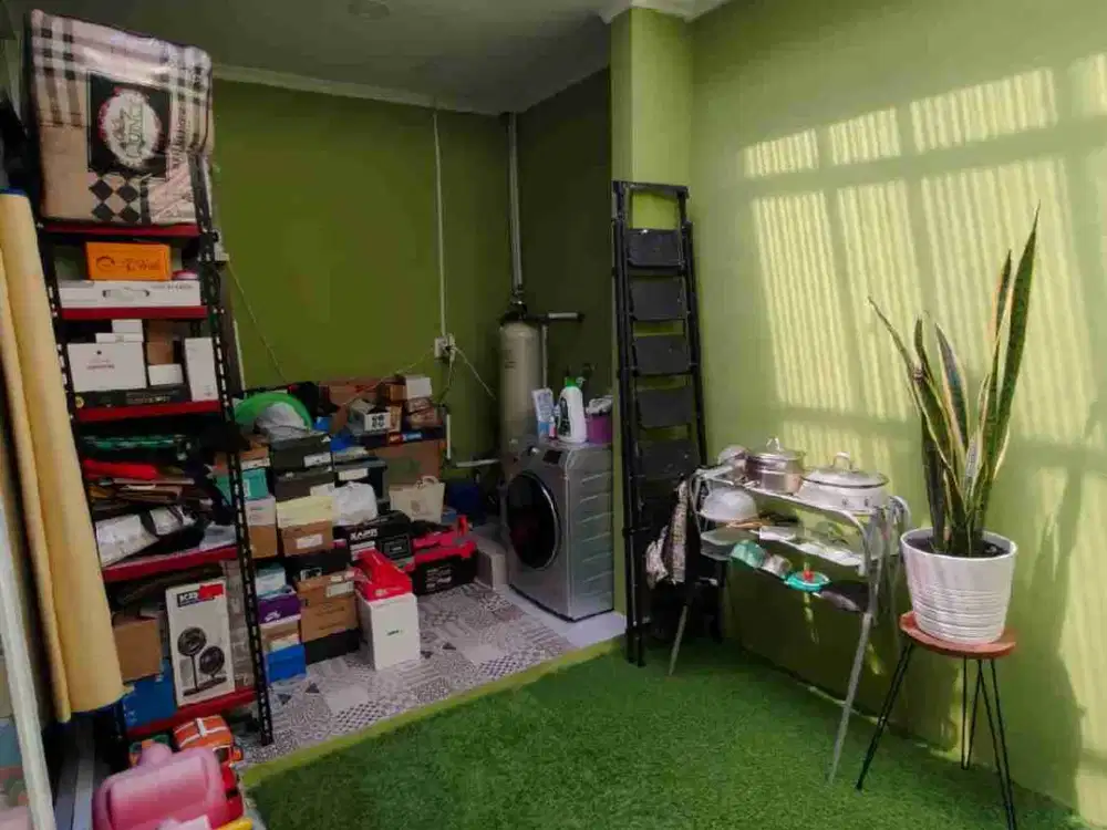 rumah siap huni swmi furnish di harapan mulya bekasi