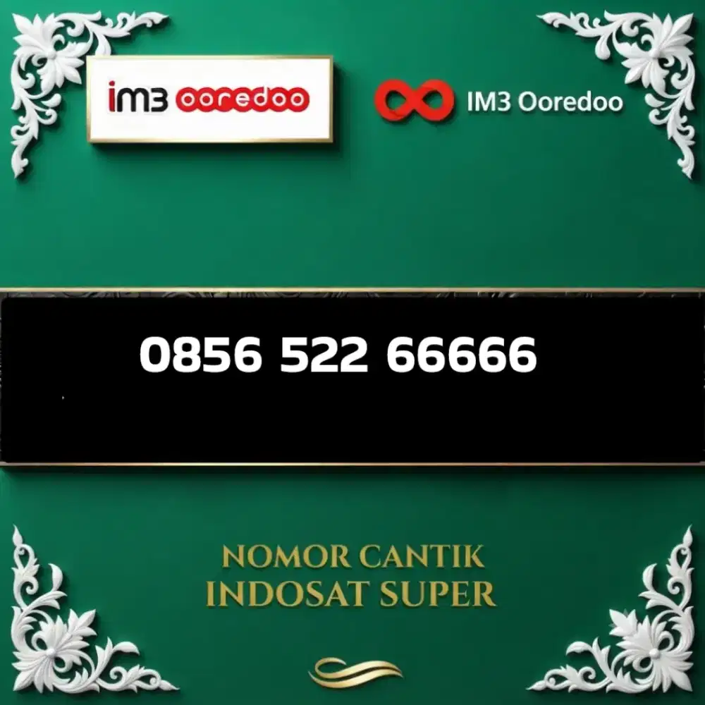 Nomor cantik Indosat Im3 super
