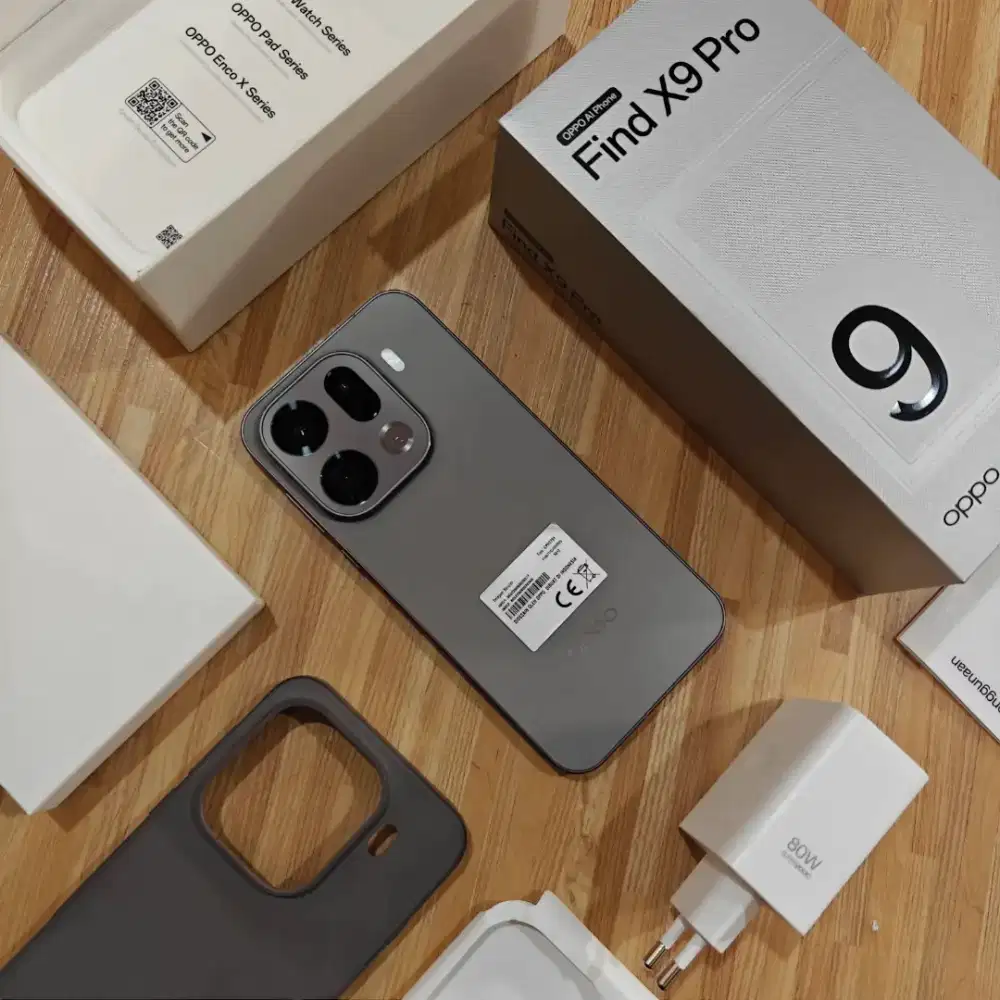Oppo Find X9 Pro 16/512 Resmi Fullset
