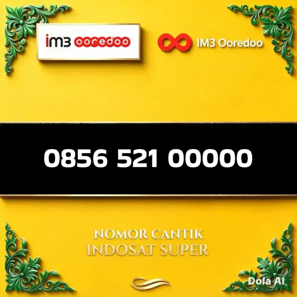 Nomor cantik Indosat Im3 super perdana nomor cantik Indosat
