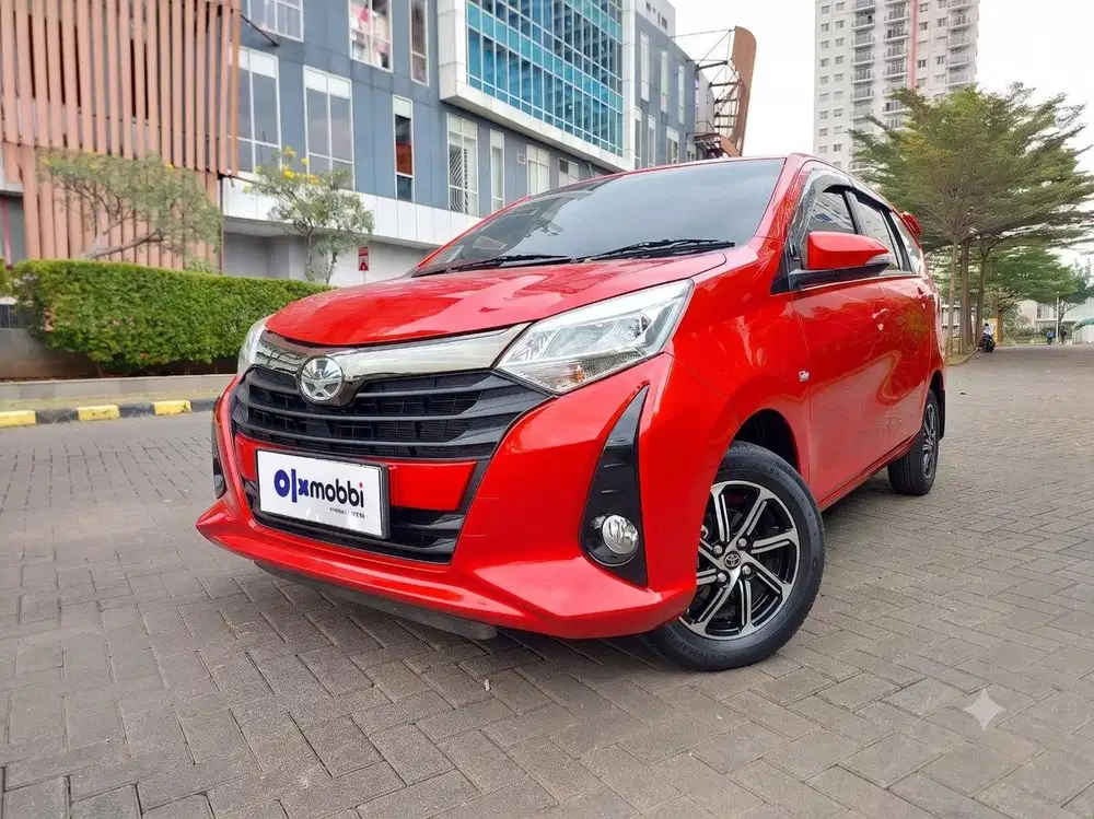 TDP 1 JUTA Toyota Calya 1.2 G Bensin-AT 2022 Merah CFKDB