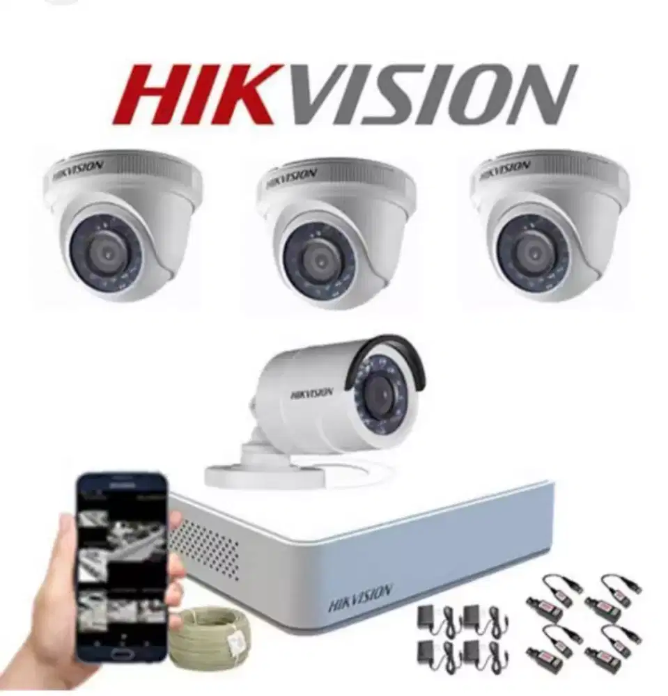 ( GROSIR TERMURAH ) PAKET CAMERA CCTV LENGKAP GRATIS JASA PASANG
