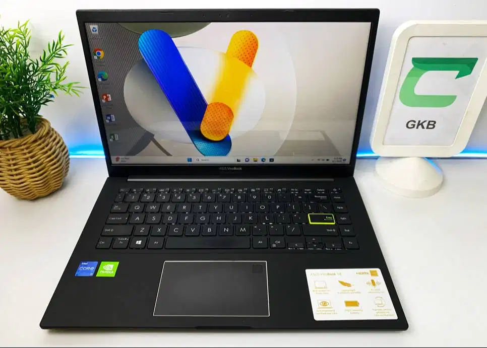 Laptop Asus VivoBook i7-1165G7 dual VGA Nvidia bodi slim backlight FHD