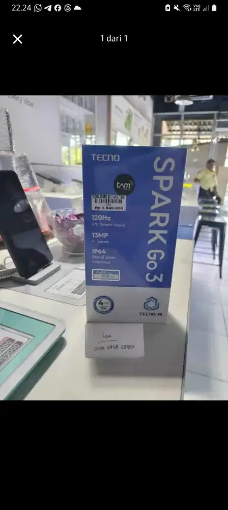 TECNO SPARK GO 3 4/64 | ATLANTIS DAHSYAT