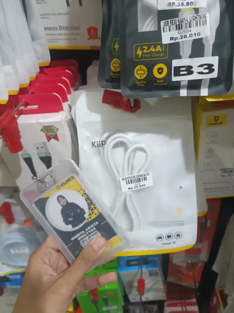 USB kiip lightning ATLANTIS DAHSYAT