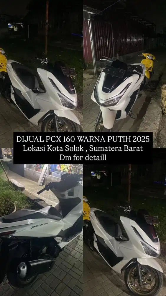 PCX 160 ABS , chat utk detail