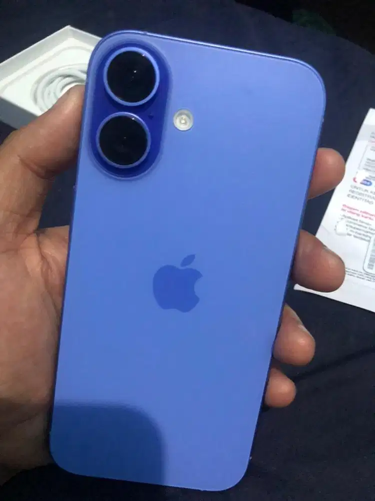 Iphone 16 128gb fullset mulus