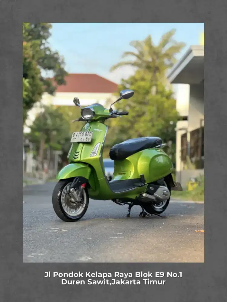 DIJUAL PIAGGIO VESPA SPRINT 150 IGET TH 2017 PERCECT CONDITION