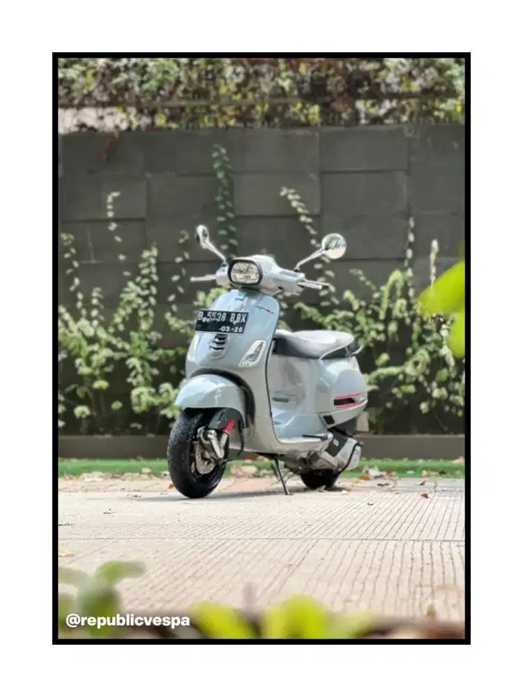 DIJUAL PIAGGIO VESPA S 125 IGET LED THN 2020 PERFECT CONDITION