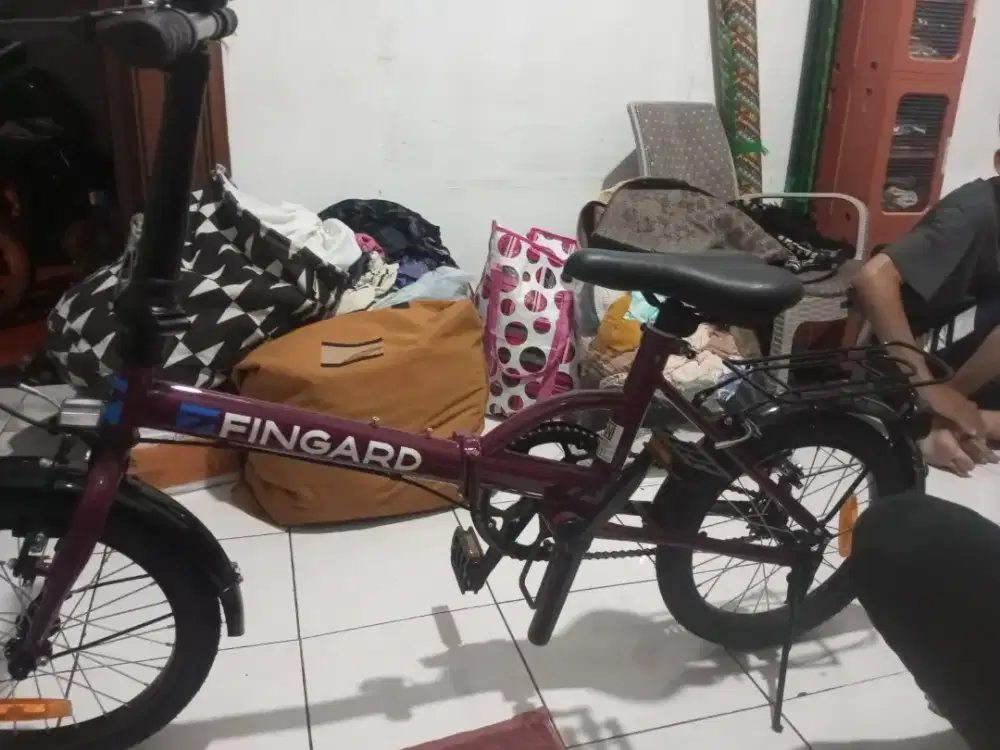 Sepeda lipat 16 merk fingard