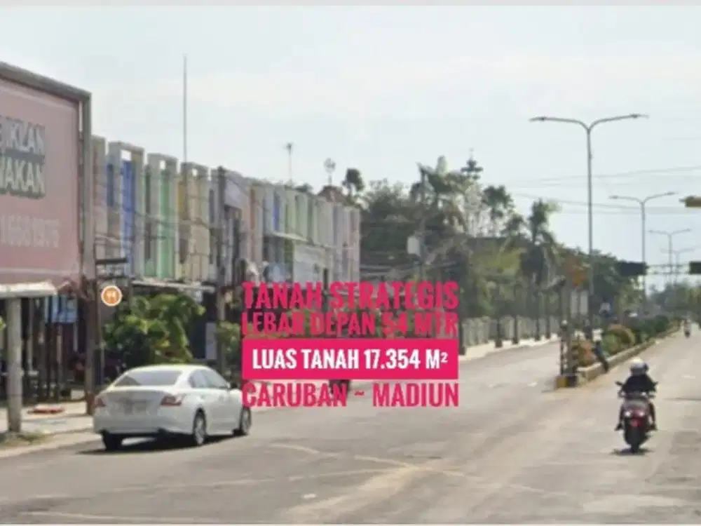 JUAL Tanah Strategis, Panglima Sudirman CARUBAN, Lokasi Bagus