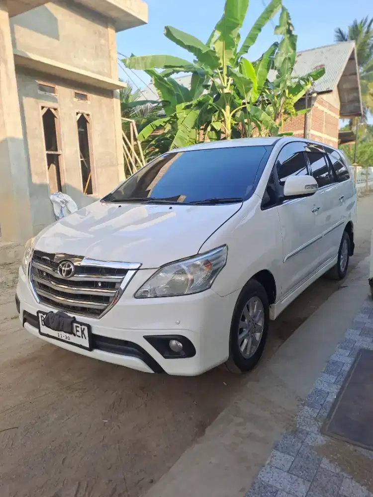 Innova Vdiesel metic 2012 mobil jaminan tdk bekas Banjir, mlik pribadi
