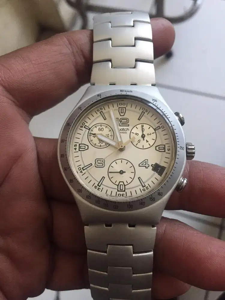 SWATCH IRONY CHRONO ALUMUNIUM