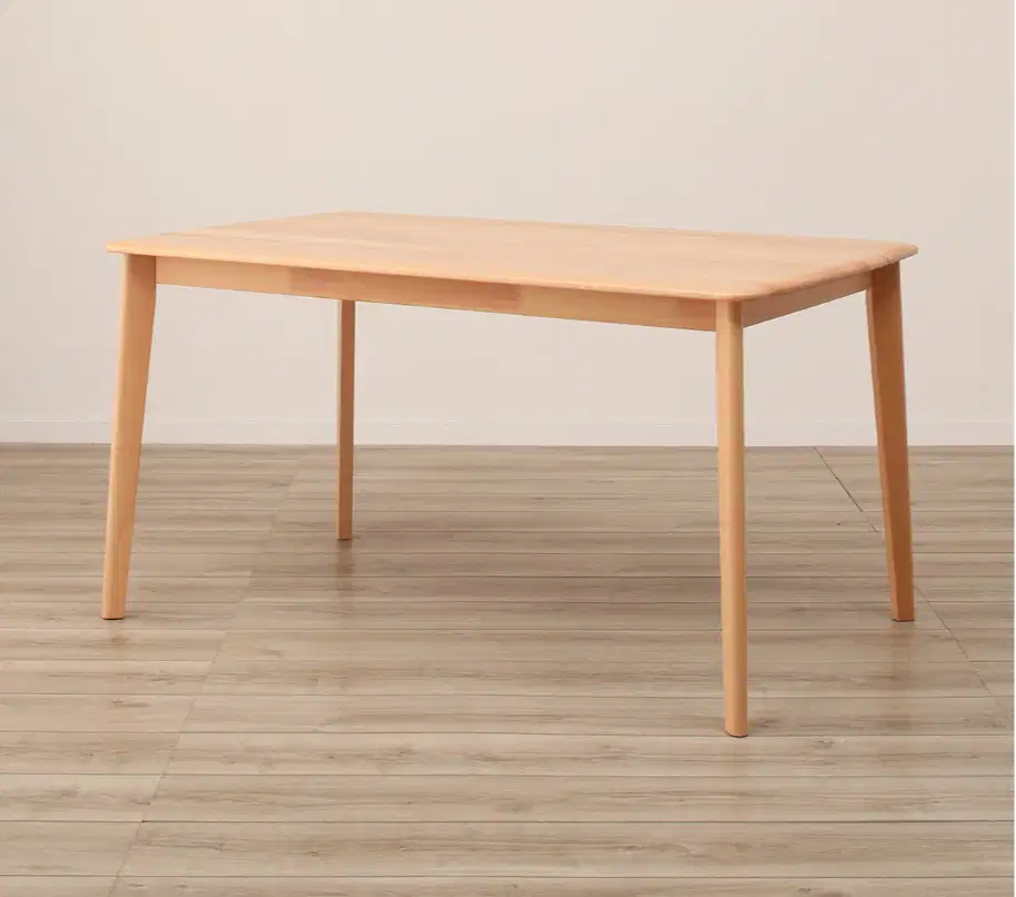 Meja Makan NITORI Jepang 135cm Kayu Beech - 100% Baru