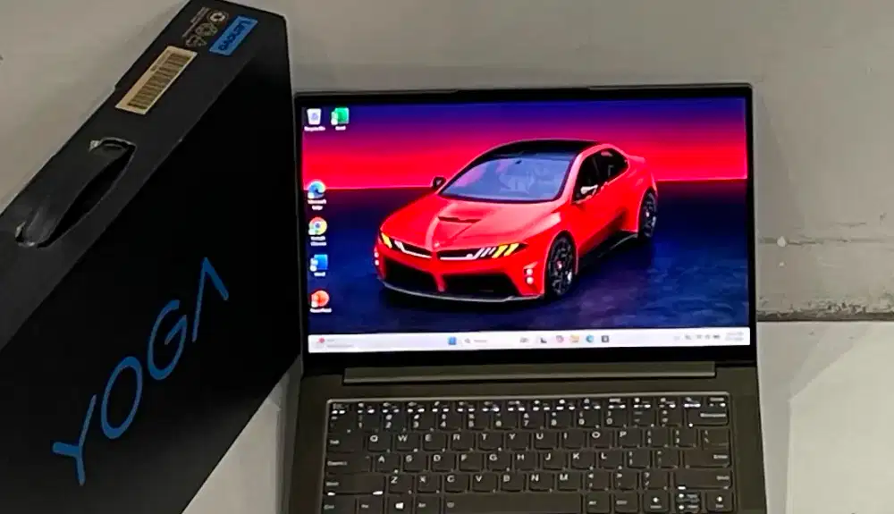 Type laptop: Lenovo Yoga Slim 7  Ram 8GB SSD 512GB Nvidia GeForce