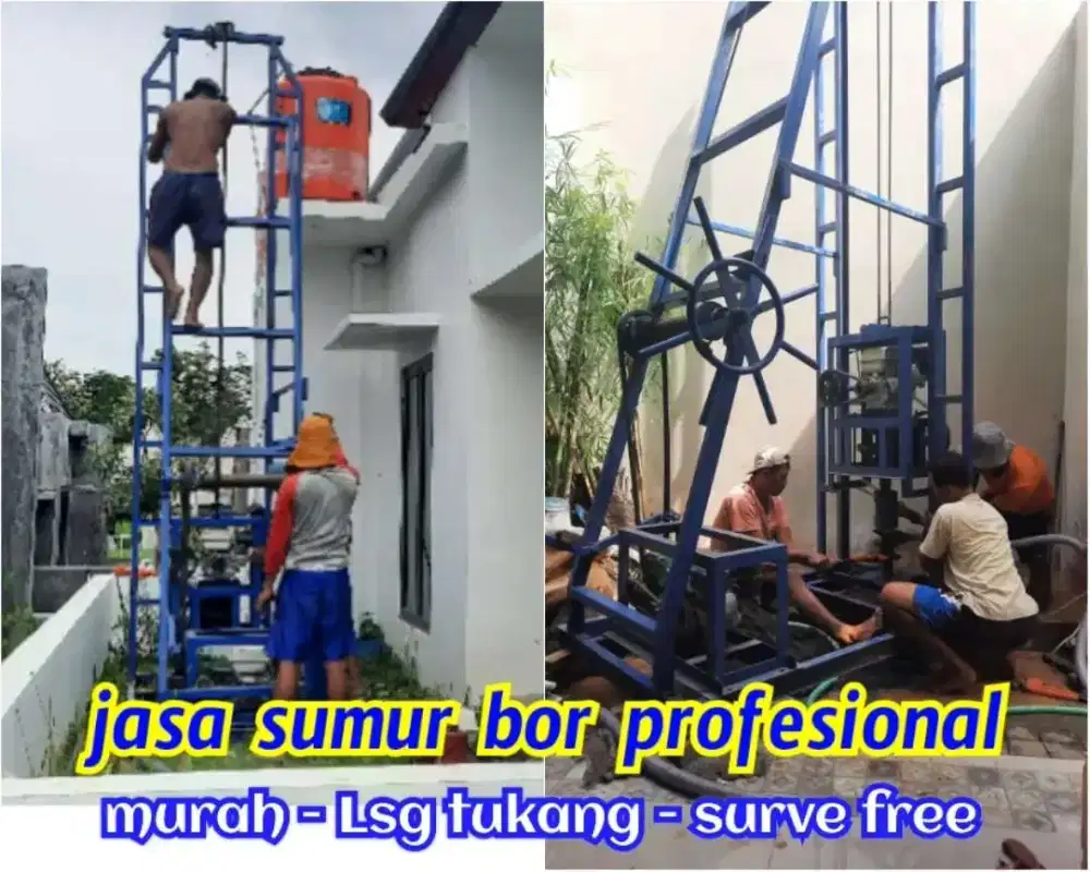 SERVICE SERVIS POMPA AIR 24 JAM SUMUR BOR JOGJA SUNTIK GALI  SEDOT WC