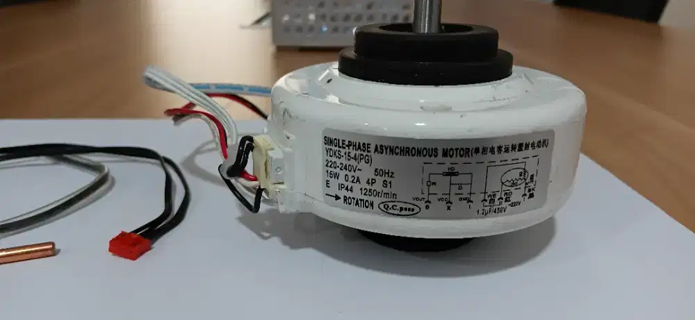 Motor fan  kipas ac panasonic dan termis