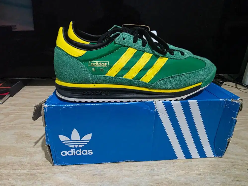 Adidas SL 72 RS IG2133 UK10 EU 44 2/3 Original Beberapa Kali Pakai