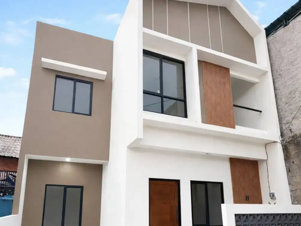 Rumah Bambu Apus Prbatasn Ciputat Dekat Bintaro di Tangsel Kota Tangerang Selatan Dijual