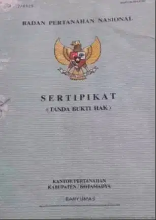 Tanah SHM 1.300m² Pinggir Jalan
