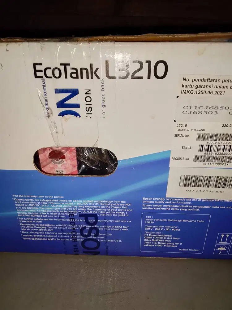 Printing Epson L3210