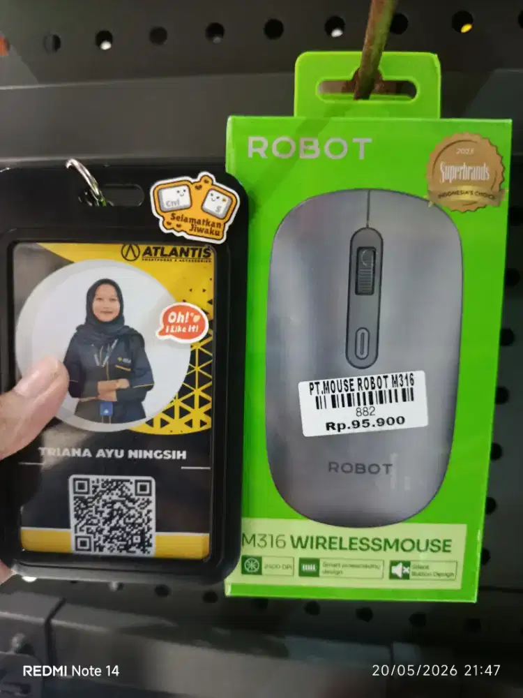 PT MOUSE ROBOT M316 | ATLANTIS DAHSYAT