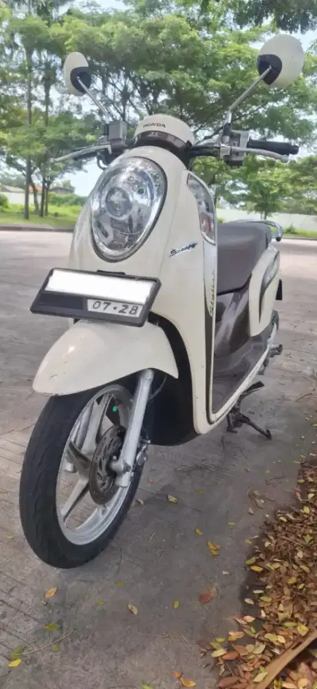 Motor scoopy FI  2013 surat lengkap pajak hidup mesin standar