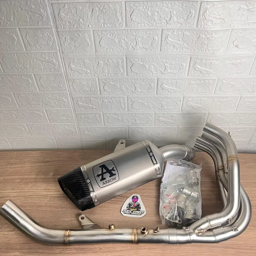 Knalpot arrow pista titanium fullsistem zx25r zx4rr akrapovic sc ar