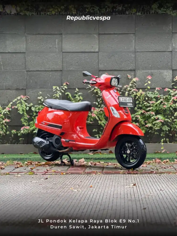 DIJUAL PIAGGIO VESPA S 125 IGET LED THN 2022 PERFECT CONDITION