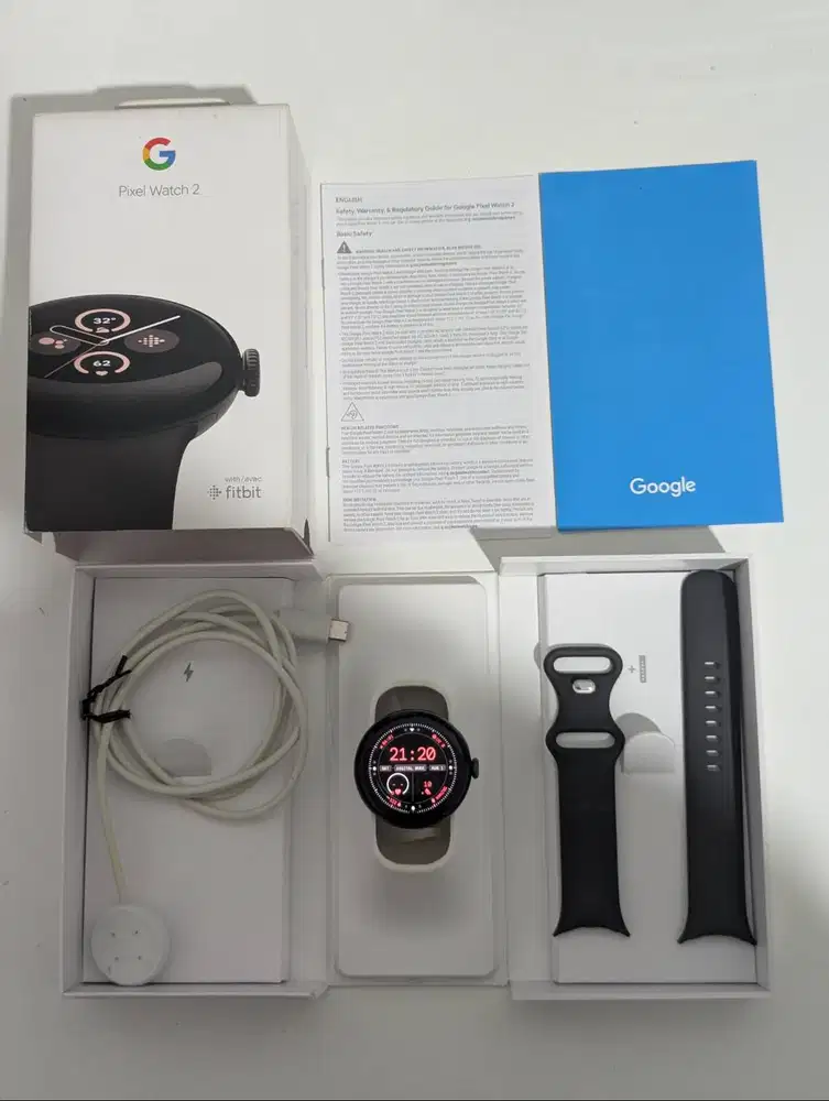 Google Pixel Watch 2 Matte Black Case