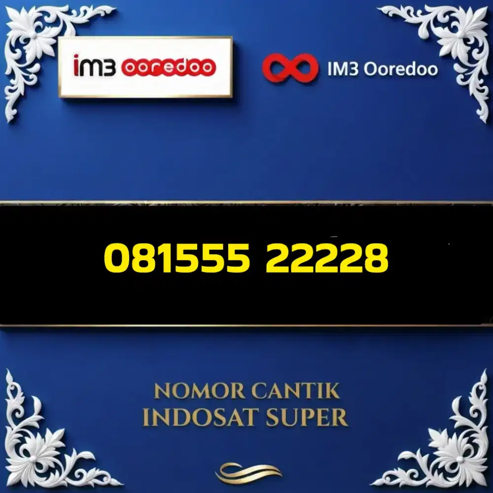 Perdana nomor cantik Indosat Im3 super