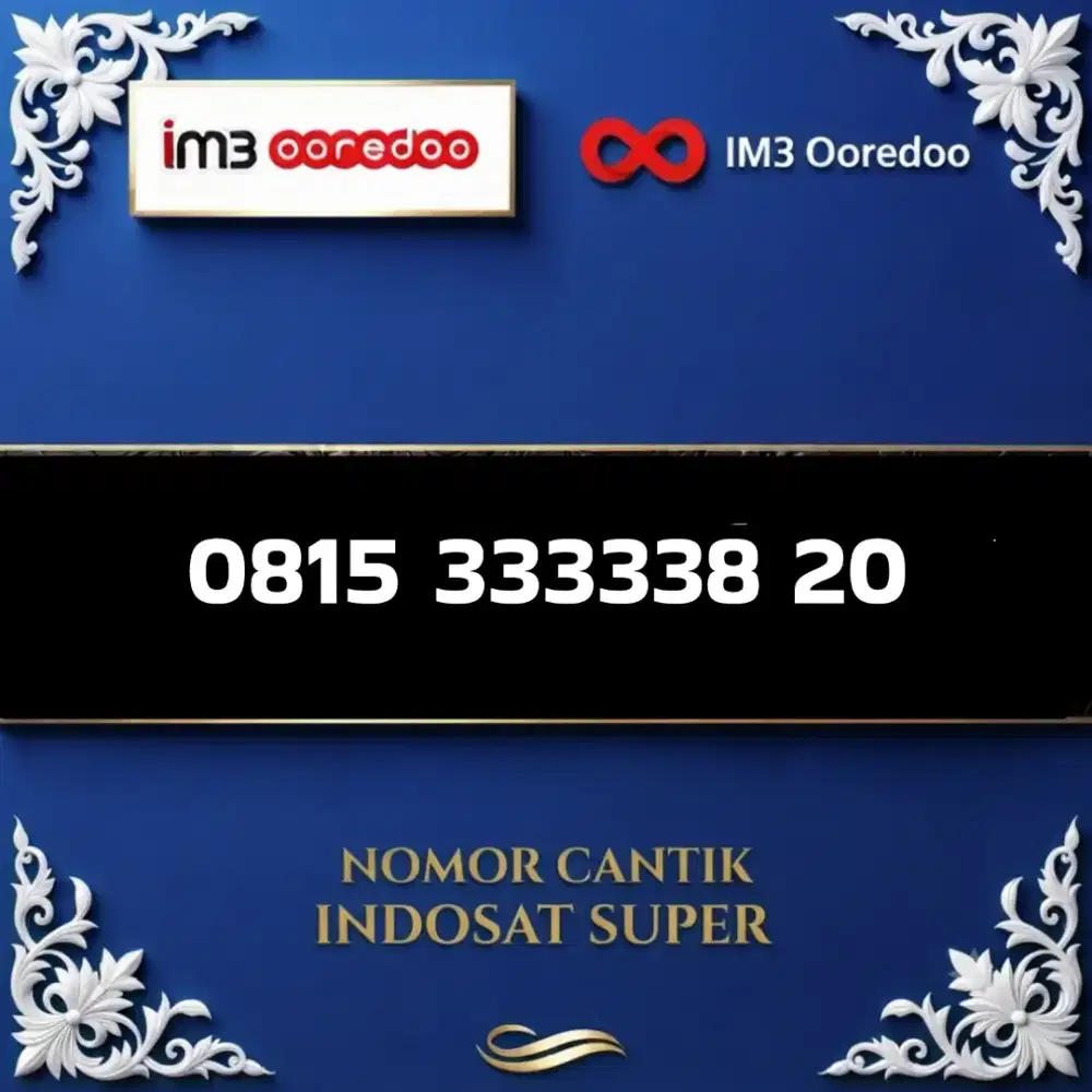 Nomor cantik Indosat Im3 super