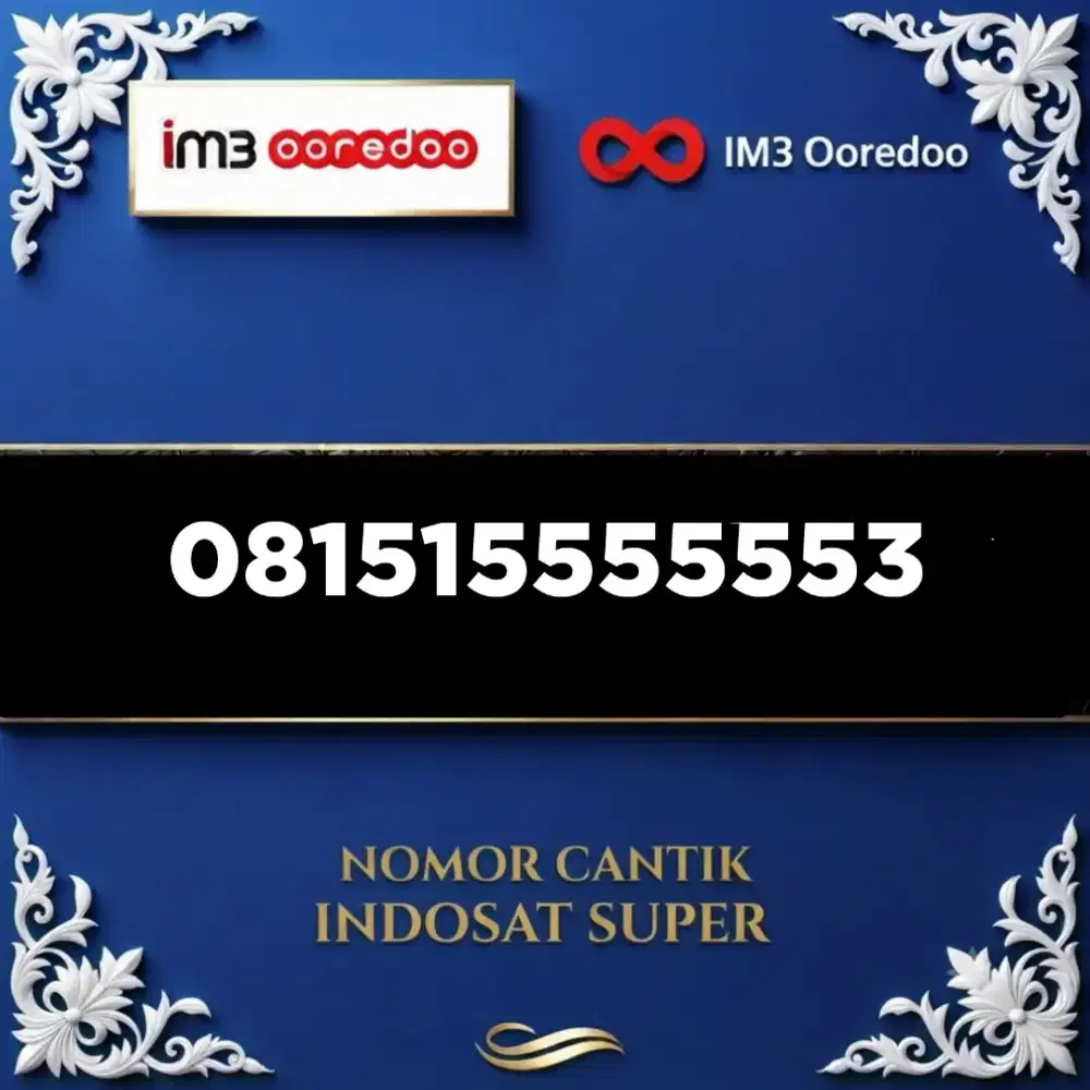 Nomor cantik Indosat Im3 super seri hexa