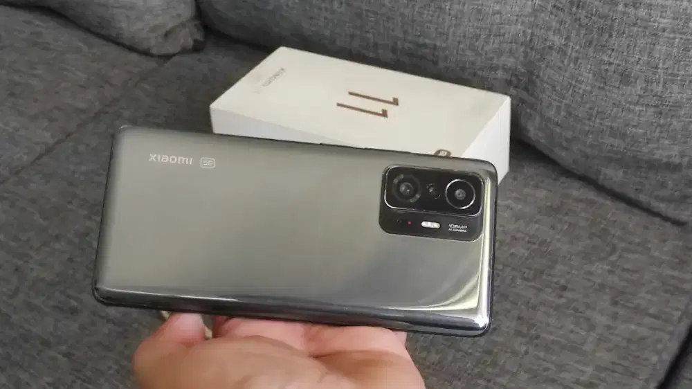 Dijual Xiaomi 11T 5G 8/256 Fullset – Dual Video & NFC isi e-toll
