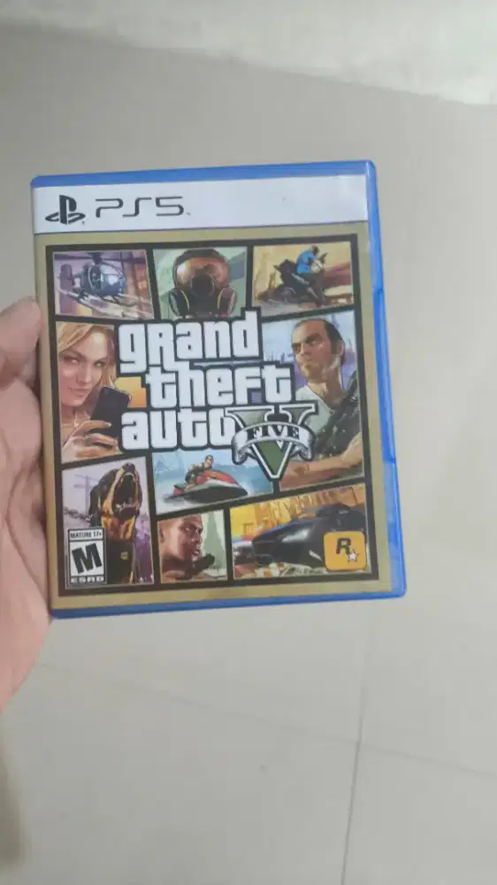 Kaset bd gta 5 v ps5