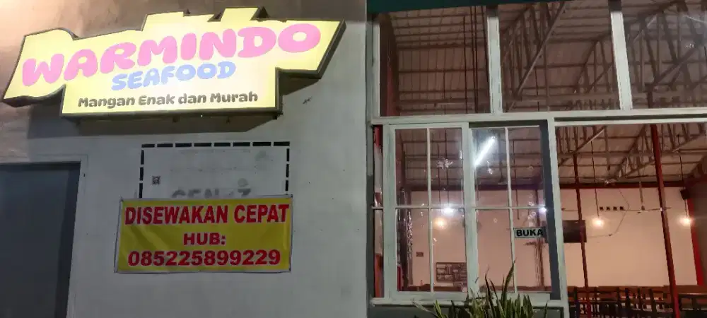 Warung Makan Disewakan Cepat
