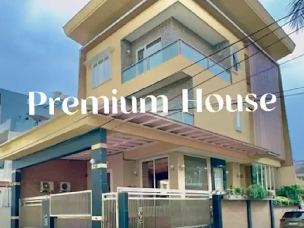 Rare Listing! Rumah Hoek Luxury Sunter Paradise 1 dengan Rooftop