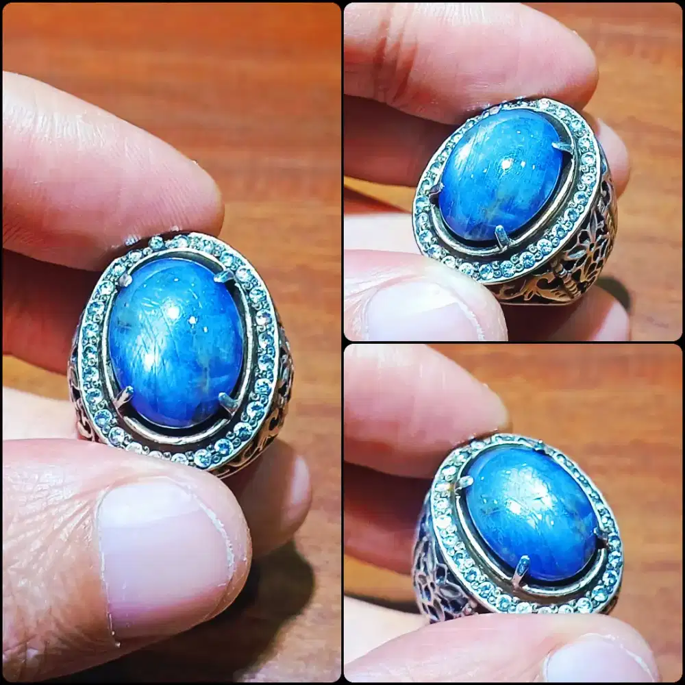 Blue Sapphire Star Burma