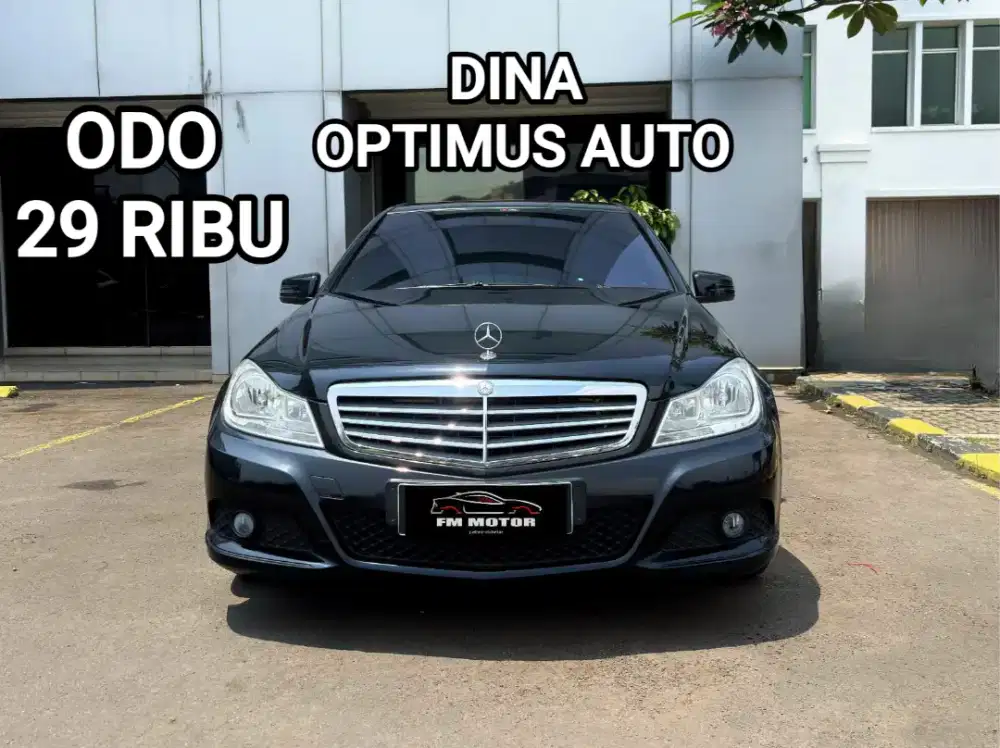 Mercedes-Benz C200 Classic CGI 2012 AT 1.8, Low Km, Kondisi Istimewa