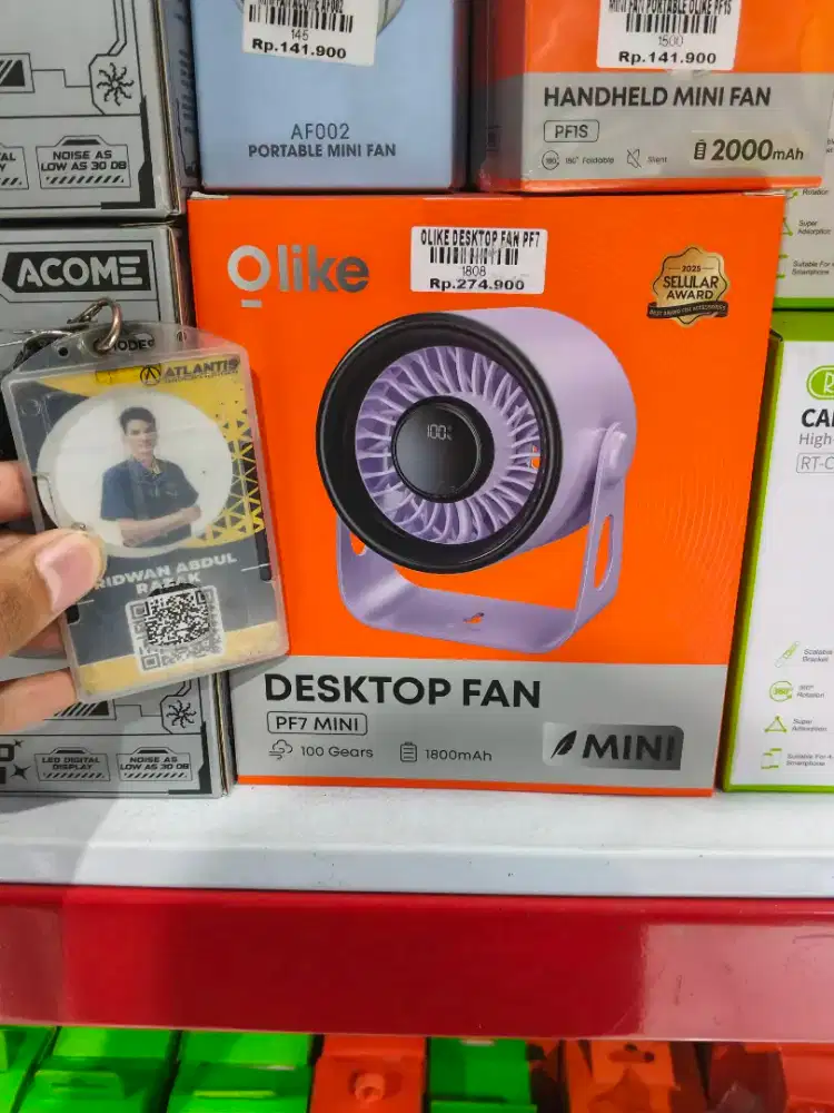 OLIKE DEKSTOP FAN PF7 | ATLANTIS DAHSYAT